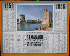 ALMANACH DES P.T.T. - 1956. - Tamaño Grande : 1941-60