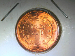 Portugal, 1 Euro Cent, 2002 - Portogallo