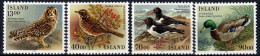 1987 Islanda.uccelli Migratori, Serie Completa Nuova (**) - Ongebruikt
