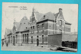 * Vilvoorde - Vilvorde (Vlaams Brabant) * De Statie, La Station, La Gare, Bahnhof, Animée, Railway Station, Old - Vilvoorde