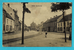 * Peer (Limburg) * (Uitg Jac. Ooms) Kerkstraat, Rue De L'église, Tramway, Animée, Enfant, Old, Rare - Peer