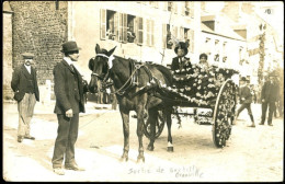 50 GRANVILLE - Sortie De Sartilly" Fetes Et Char  - Cpa Photo  / TTB / TOP RARE - Granville