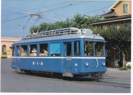 BEX-VILLARS-BRETAYE Triebwagen Be 2/3 16  BVB - Strassenbahnen