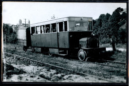 50 GRANVILLE - Photo Format CPA - Train Bus C.F.N - Granville
