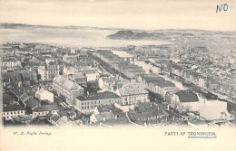 Norvège - Parti Af Trondhjem - Panorama - Mer-  Carte Postale Ancienne - Norwegen