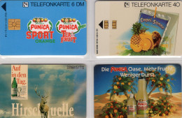 Erfrischung TK K179,732,757+801 ** 100€ Getränke Punica Frucht-Oase Capri-Sonne Quelle Limonade TC Tea Telecards Germany - K-Series: Kundenserie