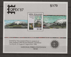 1987 MNH New Zealand Block 13-I Postfris** - Blocchi & Foglietti