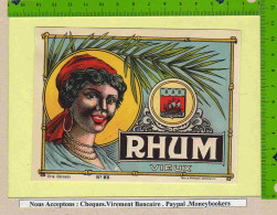 Etiquette : RHUM Vieux N° 93 - Rhum