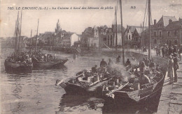 FRANCE - Le Croisic - La Cuisine A Bord Des Bateaux De Peche - Carte Postale Ancienne - Le Croisic