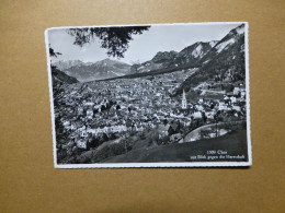 Chur Mit Blick Gegen Die Herrschaft  1941  / Ecken !(9785) - Coira