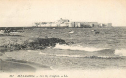 Postcard Egypt Alexandria Kait Bey Stronghold - Alexandrie