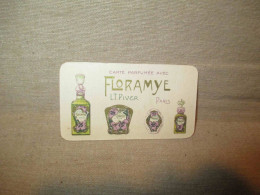 Ancienne Carte De Parfum Floramye Début XX ème - Anciennes (jusque 1960)