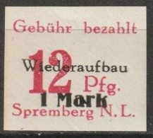 Spremberg 1946 MiNr.18 B ** Postfrisch Wiederaufbau ( B 1409) Günstige Versandkosten - Postfris