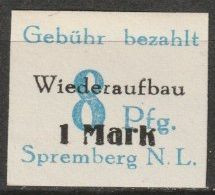 Spremberg 1946 MiNr.21 B ** Postfrisch Wiederaufbau ( B 1407) Günstige Versandkosten - Mint