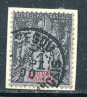 SOUDAN- Y&T N°3- Oblitéré Sur Fragment (belle Oblitération!!!) - Used Stamps