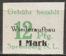 Spremberg 1946 MiNr.22 B ** Postfrisch Wiederaufbau ( B 1344) Günstige Versandkosten - Mint