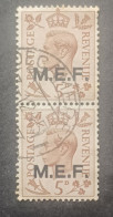 BRITISH OCCUPATION MIDDLE EAST FORCES MEF 1943 KING GEORGE VI LONDON ISSUE CAT SASS. N 10 - Ocu. Británica MEF