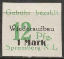 Spremberg 1946 MiNr.22 B ** Postfrisch Wiederaufbau ( B 1344/2) Günstige Versandkosten - Nuovi