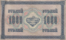 RUSSIE - 1000 Roubles 1917 - N°AN078346 - Russie