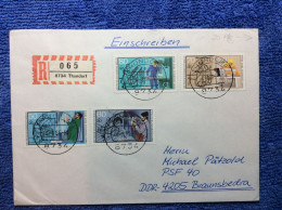 Germany Registered Cover - 1987 (2AFI063) - Covers & Documents