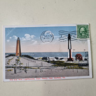 Carta Postale Circulèe - USA - 1915 - NORFOLK, V.A.. - Old And New Lighthouses, Cape Henry - Norfolk