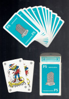 Parti Socialiste - PS Assurances - Verzekeringen : 2 Anciens Jeux De Cartes Complets (52 Cartes + 3 Jokers) - Other & Unclassified