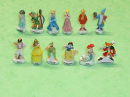 TC18 / Fève / Série De Fèves Complète : Héros Et Princesses 2005 - Disney