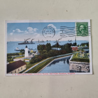 Carta Postale Circulèe - 1915 - USA - NORFOLK, V.A.. - U.S. Battleship Fleet, Hampton Roads, Old Point Comfort - Norfolk