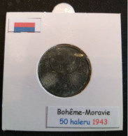 Pièce De 50 Haleru De 1943 (protectorat De Bohême-Moravie) - Tsjechië