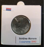 Pièce De 1 Koruna De 1942 (protectorat De Bohême-Moravie) - Repubblica Ceca