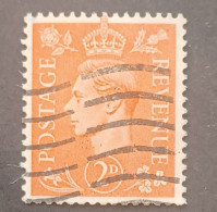 ENGLAND BRITISH 1950 KING GEORGE VI CAT UNIF N 253R WMK 18 ERROR INVERTED - Oblitérés