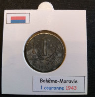 Pièce De 1 Koruna De 1943 (protectorat De Bohême-Moravie) - Tchéquie