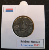 Pièce De 1 Koruna De 1943 (protectorat De Bohême-Moravie) - Repubblica Ceca