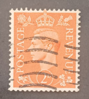 ENGLAND BRITISH 1950 KING GEORGE VI CAT UNIF N 253R WMK 18 ERROR INVERTED - Usati