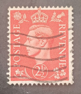 ENGLAND BRITISH 1950 KING GEORGE VI CAT UNIF N 254R WMK 18 ERROR INVERTED - Used Stamps