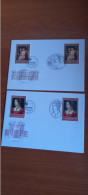 Lechtenstein-austria.2fdc.s/c.año2005 Y 2007 - Joint Issues