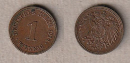 00911) Dt. Kaiserreich, 1 Pfennig 1914E - 1 Pfennig