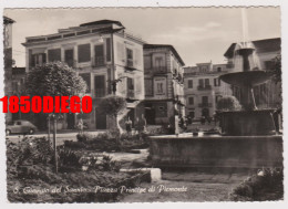 S. GIORGIO DEL SANNIO - PIAZZA PRINCIPE DI PIEMONTE  F/GRANDE VIAGGIATA 1957  ANIMAZIONE - Benevento