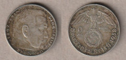 01617) Deutschland, 3. Reich, 2 Mark 1938A - 2 Reichsmark