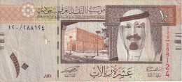 BILLETE DE ARABIA SAUDITA DE 10 RIYAL DEL AÑO 2007   (BANKNOTE) - Saoedi-Arabië