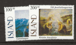 1996 MNH Iceland, Michel 842-3 Postfris** - Unused Stamps