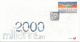 South Africa FDC 1-1-2000 MILLENNIUM  With Cachet - FDC