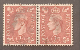 ENGLAND BRITISH 1937 KING GEORGE VI CAT UNIF N 253R WMK 18 ERROR INVERTED - Oblitérés