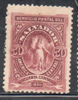 EL SALVADOR 1890 ALLEGORICAL FIGURE OF STATE 50c MNH - Salvador