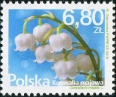 Poland 2018 Flowers And Fruits May Lily MNH** - Neufs