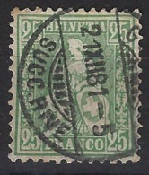 Suiza U   54 (o) Usado. 1881 - 1843-1852 Federale & Kantonnale Postzegels