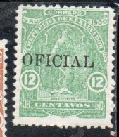 EL SALVADOR 1900 OFFICIAL STAMPS OFICIAL CERES ESTADO 12c MNH - Salvador