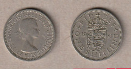 00943) Grossbritannien, 1 Shilling 1953, Elisabeth II, Englisch - Autres & Non Classés