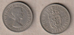 00952) Grossbritannien, 1 Shilling 1960, Elisabeth II, Schottich - Otros & Sin Clasificación