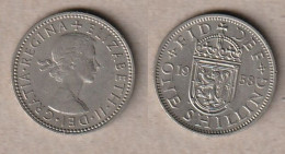 00950) Grossbritannien, 1 Shilling 1958, Elisabeth II, Schottisch - Andere & Zonder Classificatie